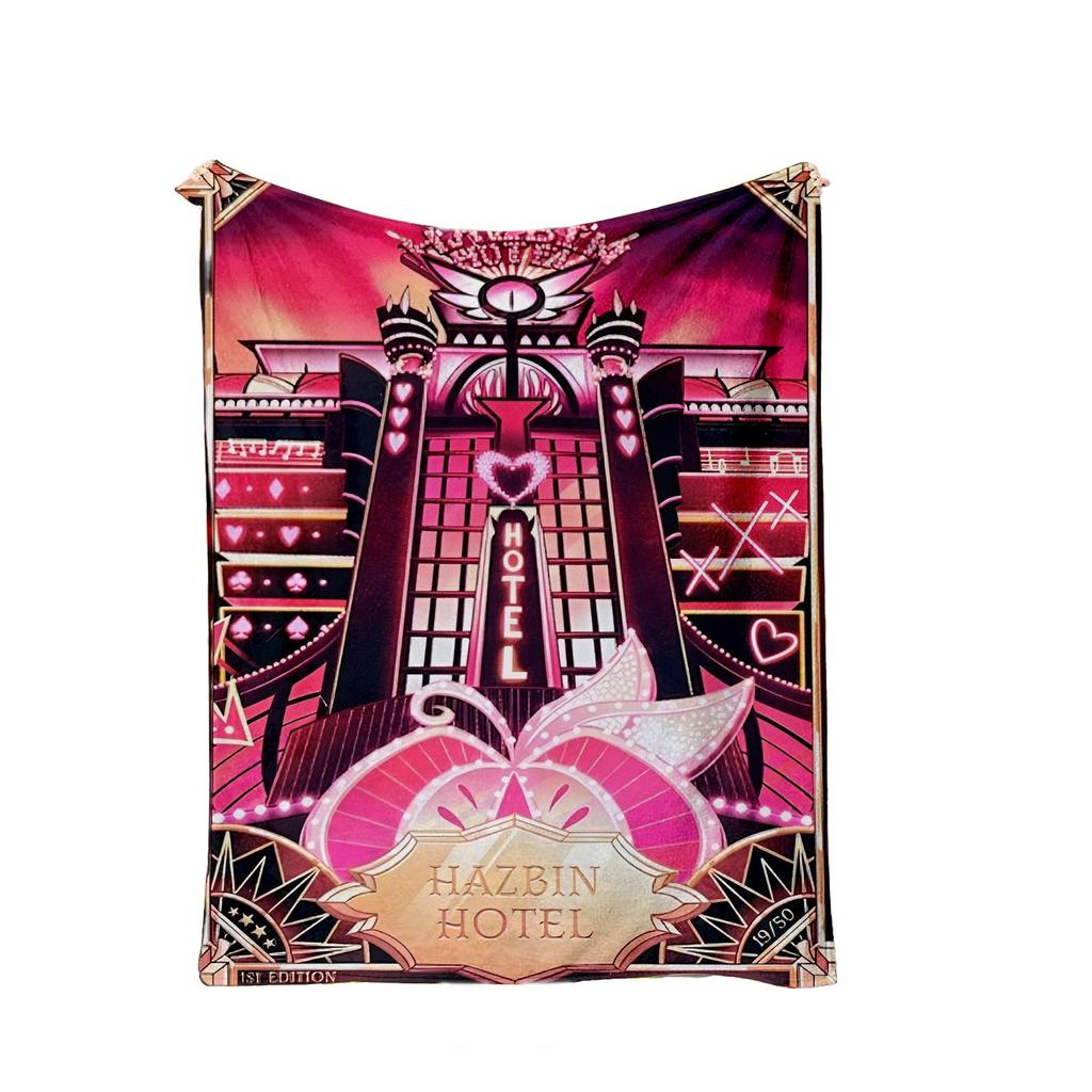 130*150 Cm Hot Anime Character Flannel Blanket  Nap Blanket Quilt Flannel Sofa Cover Blanket