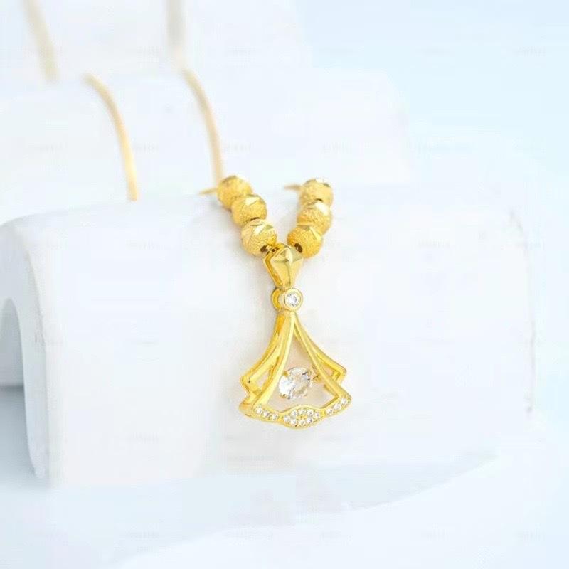Transfer Beads Smart Necklace Women'S Niche Design High-End Gold Store The Same Light Luxury Exquisite Fashion Versatile Collarbone Chain Quality