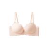 Women's Zodiac Year of the Horse 2026 Red Push-Up Wire-Free Bra with Wrap-Around Thin Straps