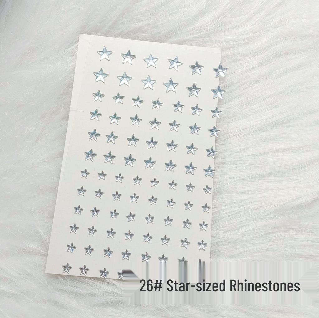 Children's Cartoon Crystal Gem Rhinestone Stickers - Decorative Diamond Decals for Toys & Stage Performance