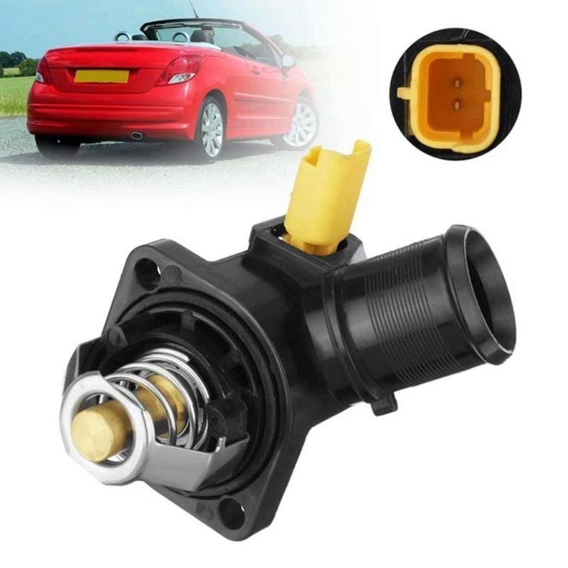 31BC Auto Accessory Engine Coolant Thermostat 1336Z2 9650926280 Replacement Thermostat Pipe Joint with Housing for 206 207