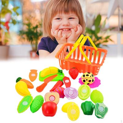 16 Peças Conjuntos de Comida Brinquedos de Faz de Conta Falsos