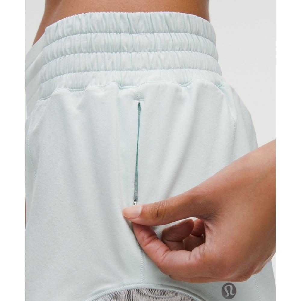 Lululemon Hotty Hot High Rise Lined Short 2.5  Mint Breeze