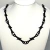 Liten tråd Brambles Iron Heart Choker Halsband Kvinnor Hip-hop Gotisk Punk Style Taggtråd Små taggar Kedja Choker Gåvor