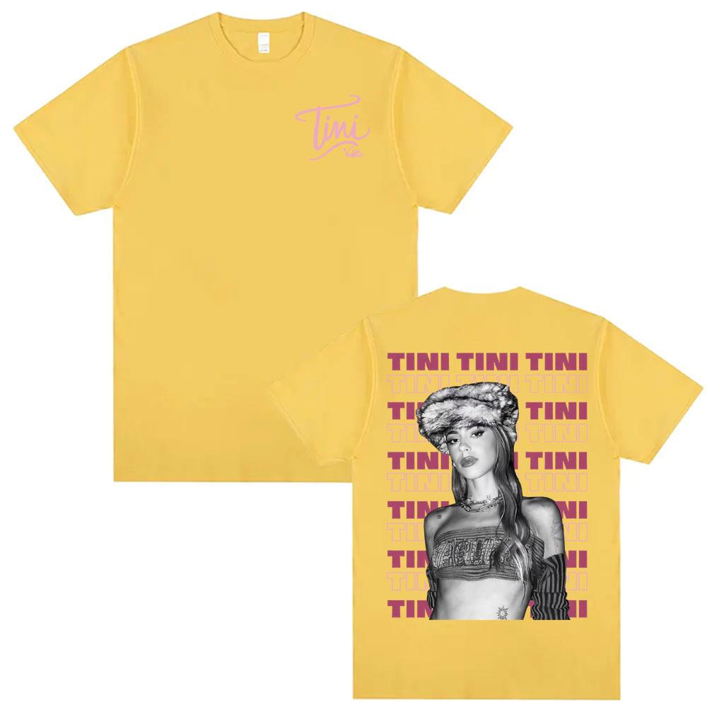 Singer Tini Stoessel Aesthetic Graphic Tshirt Men Womens Fashion Vintage Short Sleeve Summer High Street 100 Cotton T Shirt