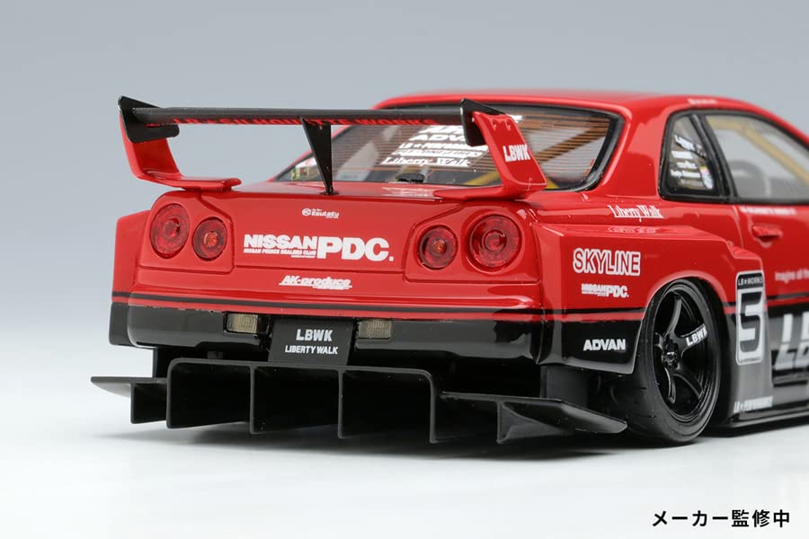 Make up EIDOLON Super Silhouette Skyline Tokyo Auto Salon 2022 Completed Product LB010C 1/43 LB-ER34