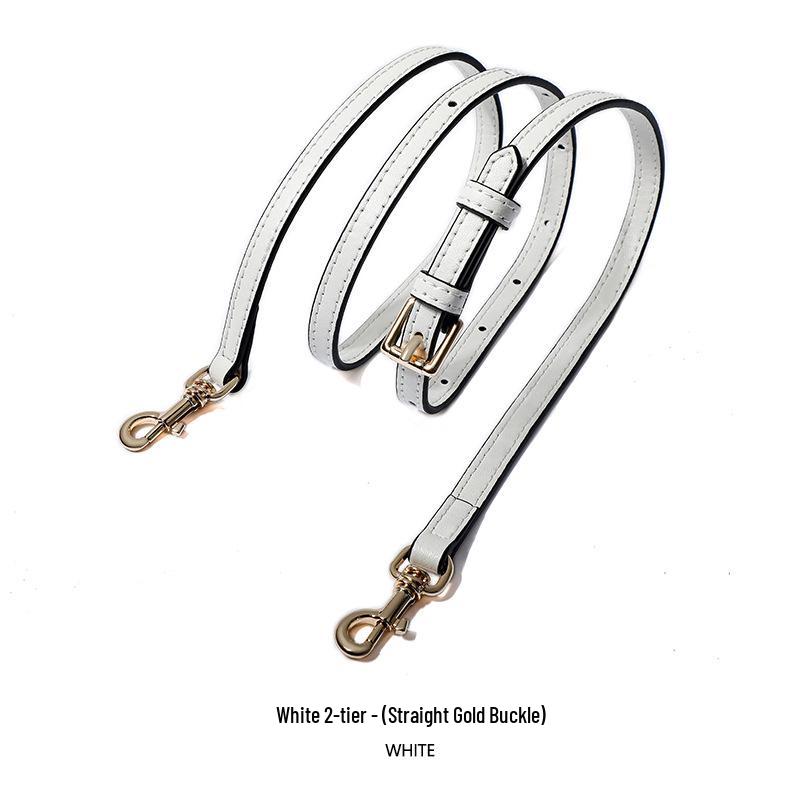 Adjustable Single Shoulder Crossbody White Bag Strap - Women's Replacement Strap