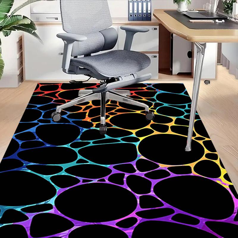 1PC Abstract Pattern Extra Large Non Slip Floor carpet, Office, family, bedroom, Studio   Large Area Rug Indoor Rugs, , Vibrant Colors