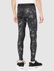 Adidas MMH56 Men's Techfit All-Over Print Training Tights, Black/Print (HS7569)