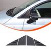 For Fiat 500 2010-2026 ABS Carbon Fiber Car Center Console Gear Shift Panel Steering Wheel Decorative Frame Sticker Accessories
