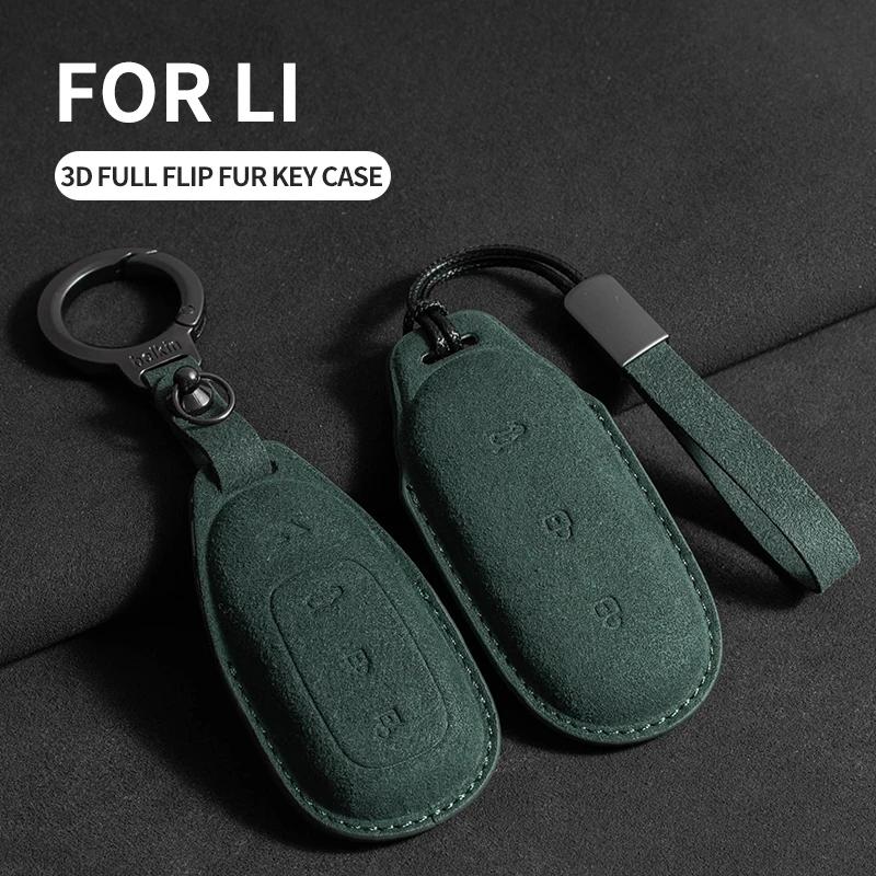 Car Key Case Cover For Li Lixiang L9 L8 L7 L6 ONE 2022 2023 2024 Car Key Holder Shell Accessories
