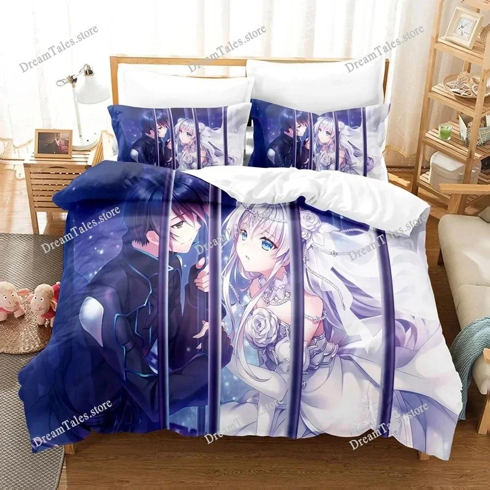 3D Printed Anime Seirei Gensouki Bedding Set Duvet Cover Bedroom Comforter Single Twin King _Size Quilt Cover Home Textiles741