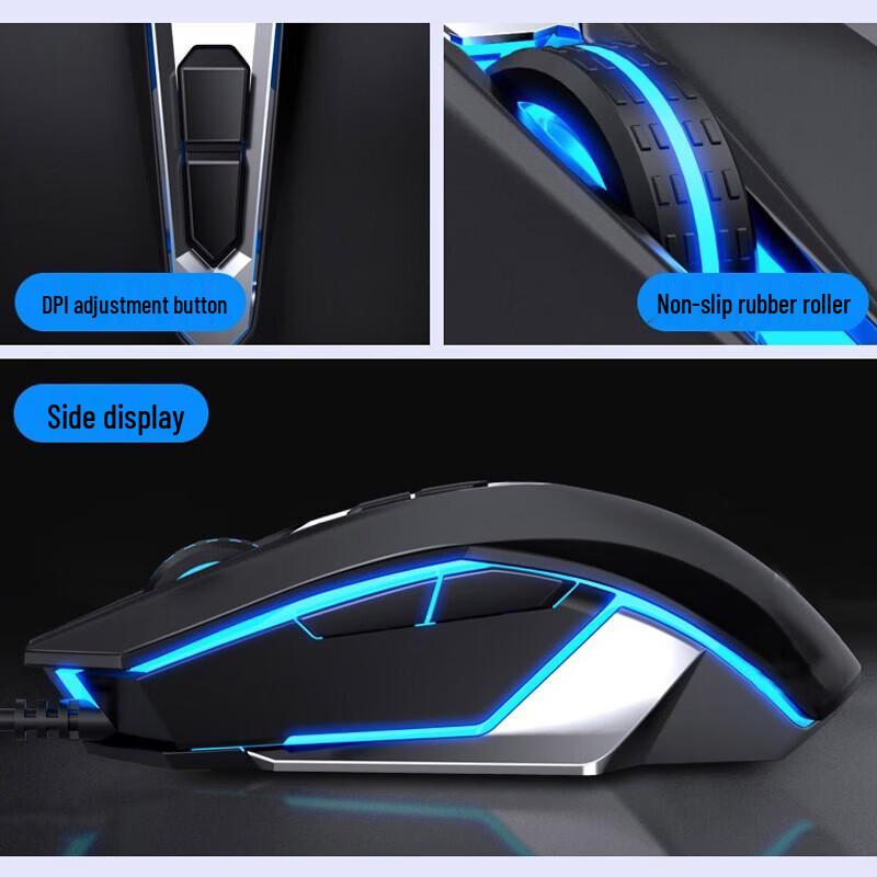 AOC GM140 Silent Wired Gaming Mouse