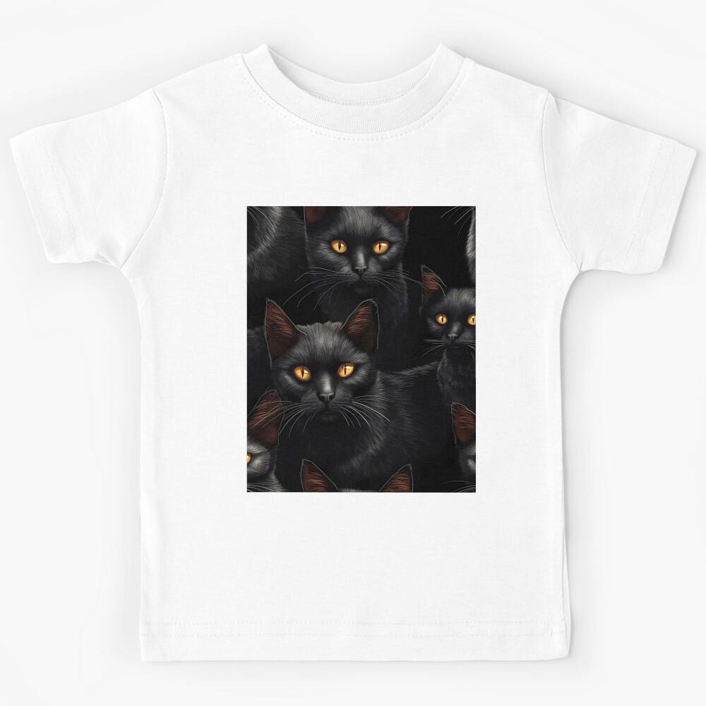 Black Cats Kids T-Shirt 160