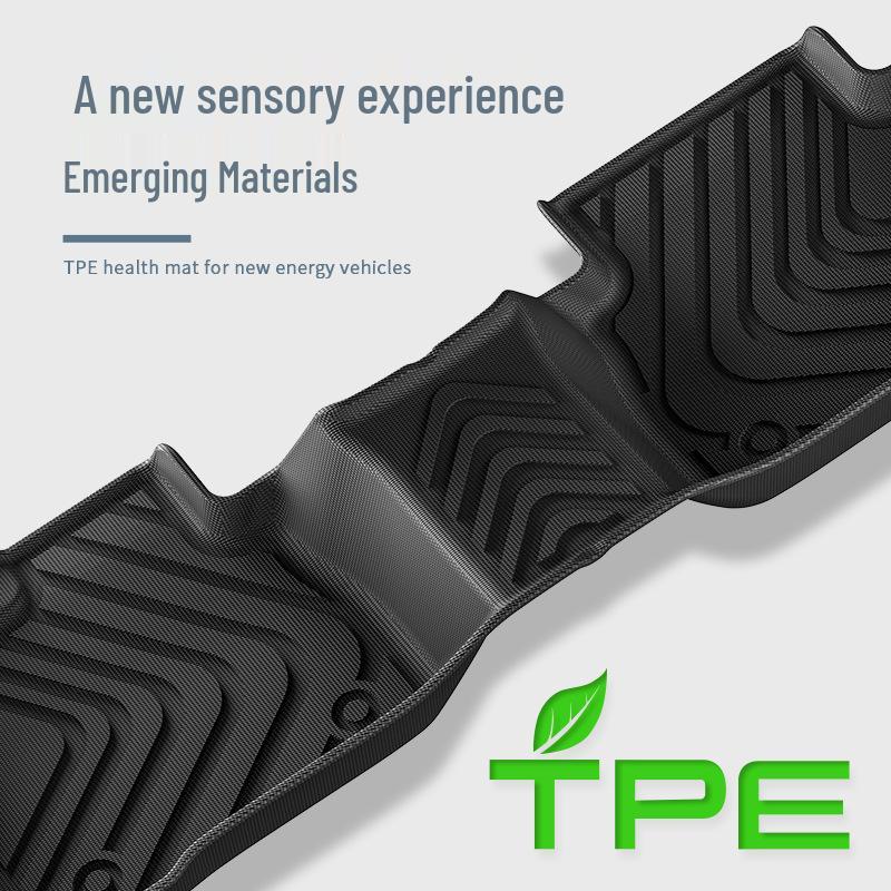 Eco-Friendly TPE Floor and Trunk Mats for 2018-2024 Lexus ES300H Hybrid