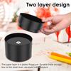 2 Layer Flower Pot Storage Box Hidden Safe Metal Flower Pot PiggyBank Decorative Secret for Hiding Cash Jewelry Key Ring Watches