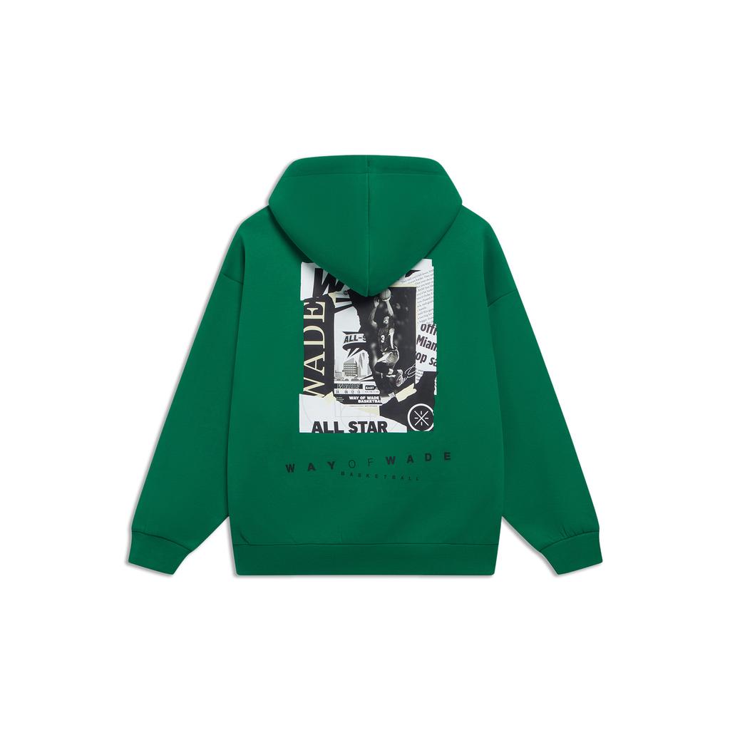 Li Ning Sweatshirt Unisex Cool Pine Green AWDT149-7