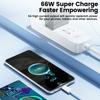 Toocki 6A Super Charger USB To USB C Cable for iPhone 17 16 Samsung Huawei 1/2/3/5Pcs 100W Type C Fast Charging Phone Data Cord