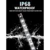 4Pcs Led Strip Lights for Car, 12inch Waterproof IP68 Car Underglow Strip White