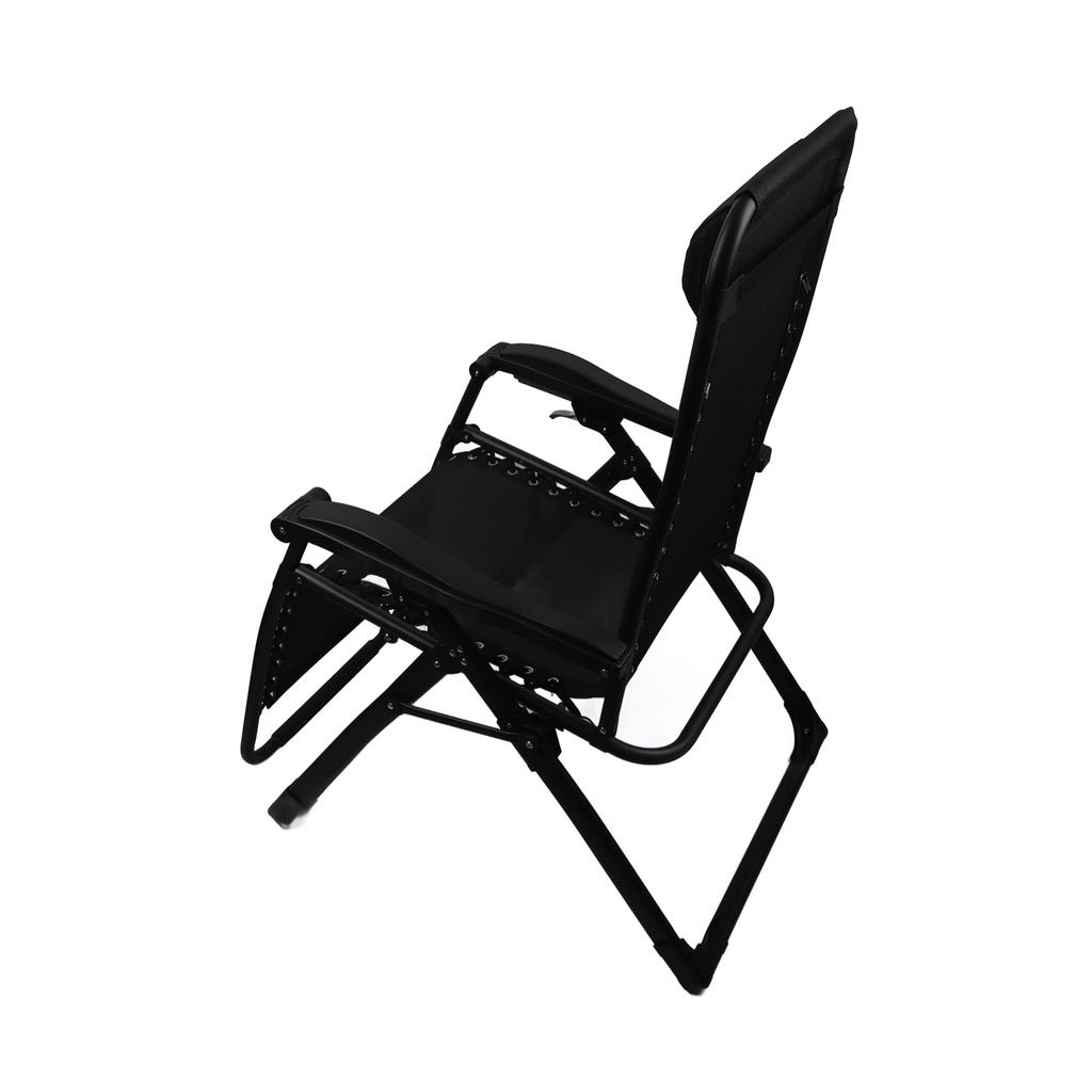 Folding Lounge Chair House Office Nap Bed Chair Outdoor Leisure Beach Recliner Chair with Wrench