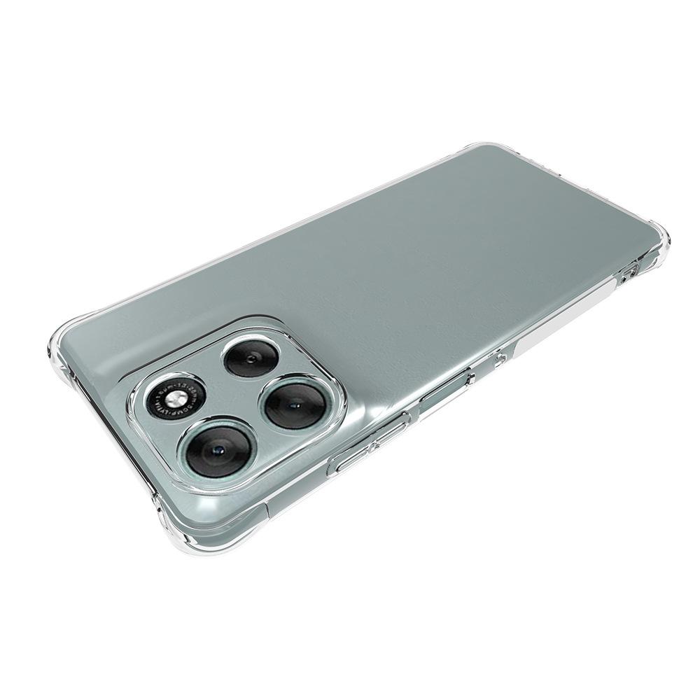 For Motorola Moto G56 5G Clear TPU Case WANLONFENG TM Series 2.0mm Phone Back Cover