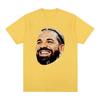 Hip Hop Rapper Drake Graphic T Shirt Vintage Gothic Oversized Short Sleeve T-shirt Casual Cotton T-shirts Streetwear Unisex