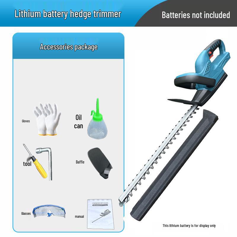 2025 Lithium Battery Wireless Hedge Trimmer - Household Garden Pruner for Branches and Greenery