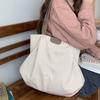 Casual Versatile Shoulder Bag New Large-capacity Canvas Bag Tote Bag Female College Students Class Commuter Bag Tide