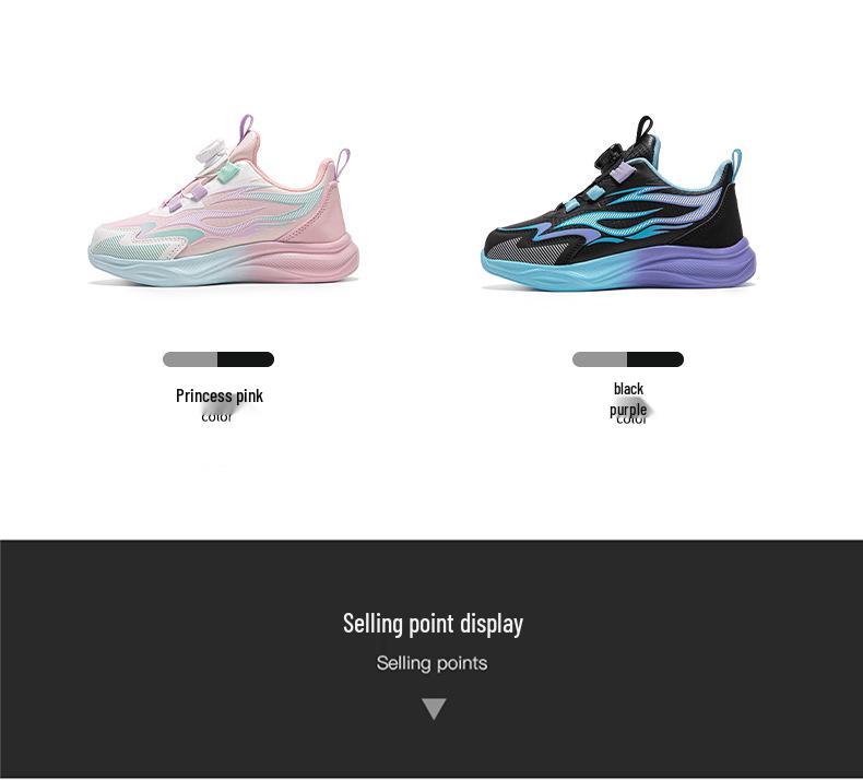 Boys' 2025 Autumn/Winter Leather Sports Shoes - Non-slip, Shock-absorbing, Fashionable Running Shoes for Medium and Large Children