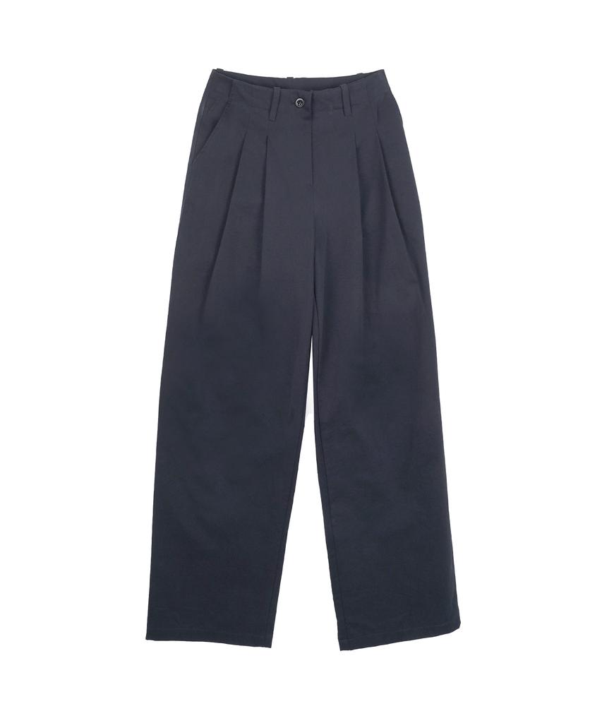 HARDCORE HAPPINESS Hch Classic Pintuck Pants_Navy