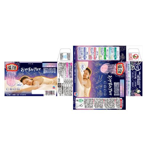 Warm Foam Good Night Aroma 12 Tablets