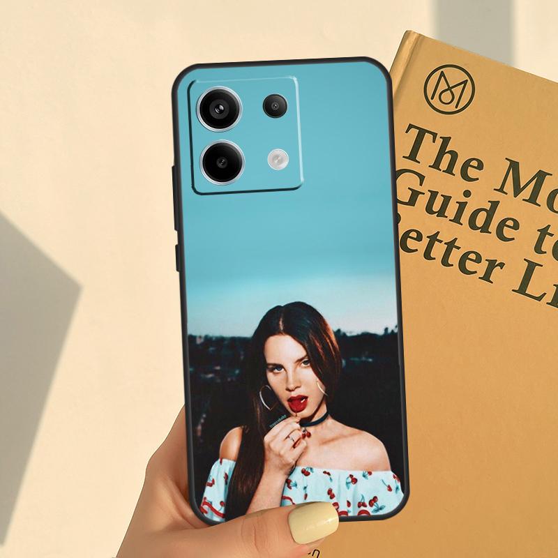 

Lana Del Rey Cover For Xiaomi Redmi Note 14 13 10 11 12 Pro 11S 12S Case For Redmi 15 14C 10C 12C 13C 15C Redmi Note 12 Pro 5G