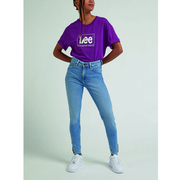 Джинсы Lee Scarlett L31BGUB43 112330554 синий Skinny Fit