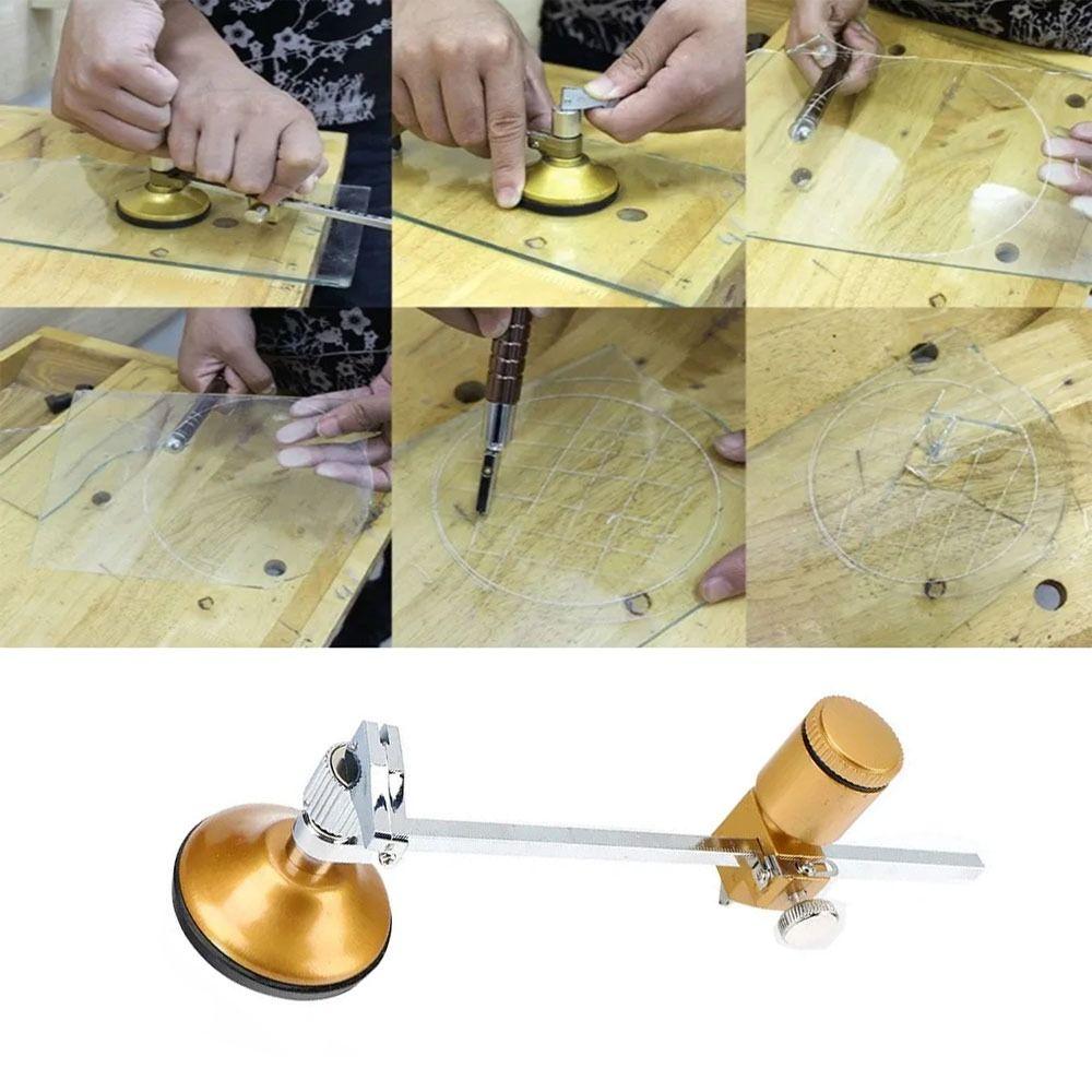 Circle Window Hole Opener Adjustable Tile Cutter Professional Glass Cutter  DIY