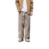 Big Pocket Overalls Men's Youth Work Pants Labor Pants Trend Loose Casual Straight Pants