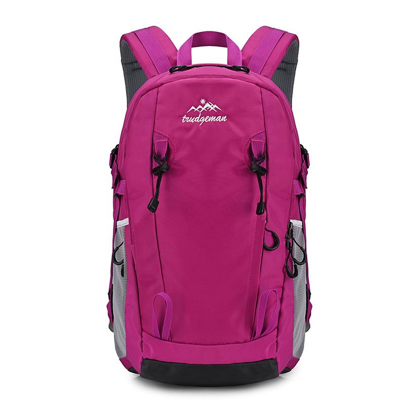 Schoolbag Breathable Large-capacity Backpack Summer New Solid Color Simple Outdoor Travel Mountaineering Bag High Value Dopamine Bag