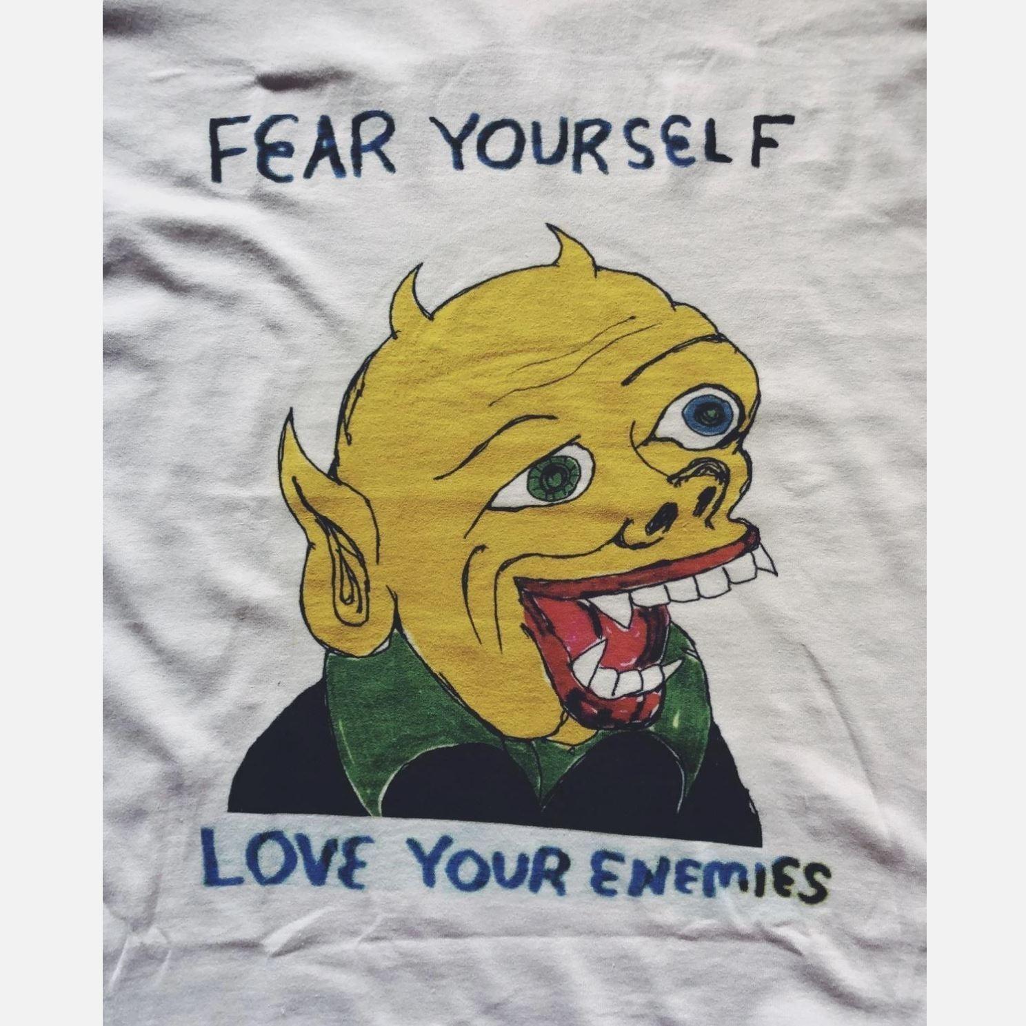 Футболка Daniel Johnston Fear Yourself Love Your Enemies S-5XL XXXL