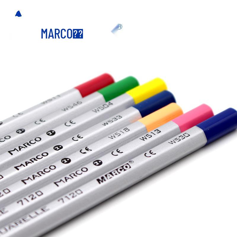 MARCO Water-Soluble Colored Pencils, Set of 36, Single Colors Available