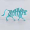 3D Printing Cattle 3D Printing Articulatedworm Toy Adult Children's Toy Mysterious Cattle Toy