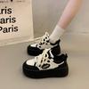 Zapatillas Gruesas para Niños Niñas Niños Zapatos Casuales para Caminar Con Correa de Velcro