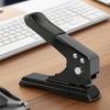 Professional Heavy Duty Slot Metal Single Hole Puncher 1 Hole 20 Sheet Capacity Paper Punch Creative Stationery Tool
