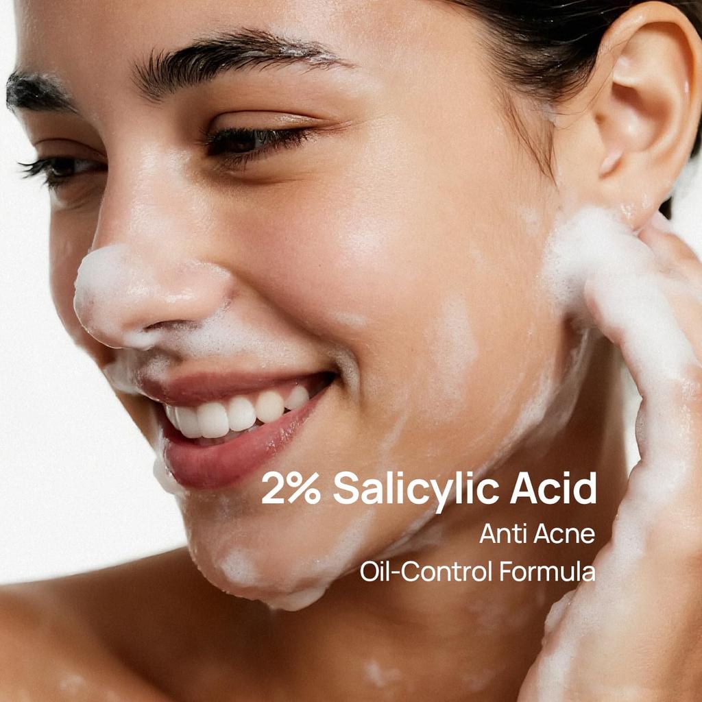 SWEETSEA 2% Salicylic Acid Hydrating Body Wash | Prevents Body Acne, Breakouts & Smooths Rough, Bumpy Skin | Exfoliating Shower Gel with Centella A