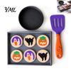 Halloween Party Decoration 3D Printed Cookie Toy, Simulated Bakery Food Playset for Kids Sensory Experience Learning Pretend Play And Seasonal