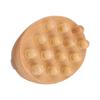 Wooden Body Massage Brush Muscle Relaxation Smoothing Beads Meridian Guasha Massage Tool