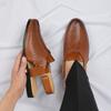 Summer Fashion New Men's Gladiators Peep Toe Strap Buckle Casual Shoes Breathable Beach Sandals Outdoor Slippers Plus Size 38-46