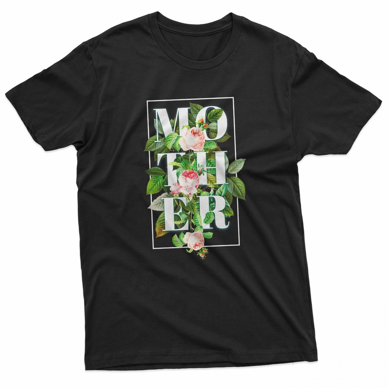 Mother Floral Botanical Roses Graphic T-Shirt Unisex T-Shirt XXXXL