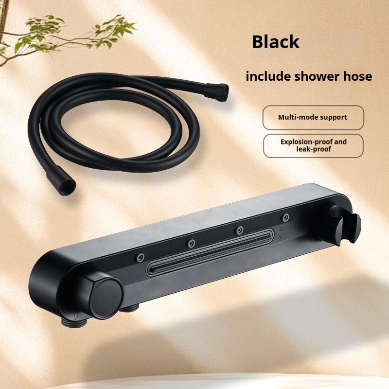 Bathroom Shower Head Massage Waist and Back Rinse Shower Head High Pressure Water Saving Anti Fall Bathroom Accessories
