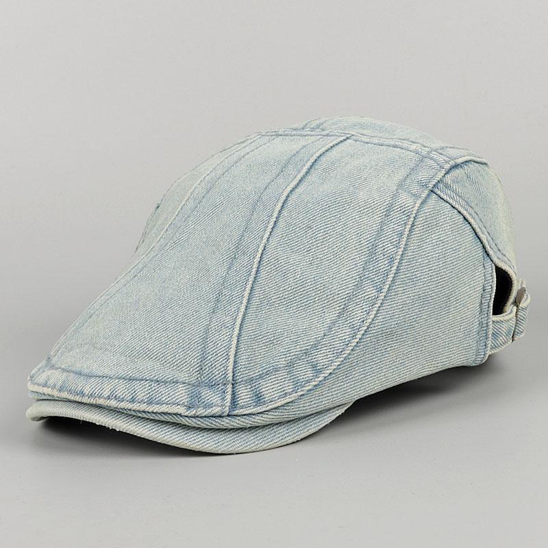 

Black Denim Beret Hat Women Man Summer 2026 Unisex Fashion Boina Beret Cotton Vintege Newsboy Caps Black Adjustable Ivy Flat Cap