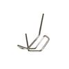 800pcs Precut Hot Staples Welding Rods 0.6mm-0.8mm Hot Wave Flat Staples  For Plastic Welding