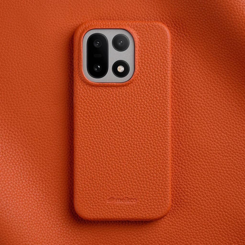 Custodia Melkco 100% Vera Pelle per Oneplus 15 Oneplus15 Modello Litchi Copri Telefono in Pelle di Mucca Rivestimento Interno in Microfibra Custodie